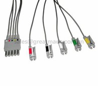 Kompatibilne M1971A olovne žice sa 5 olova, IEC, Grabber