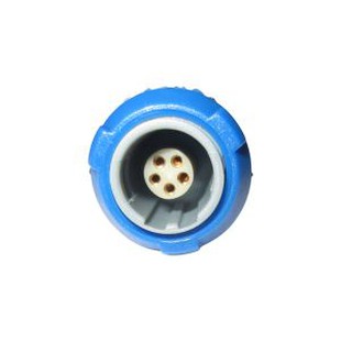 1P medicinski konektor PKG 2, 3-pinski 5-8-polni 1P, fiksna utičnica, 40 stupnjeva, dvije tipke