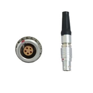 FGG EGG 1B Series 305 push-pull Metal straight čep/ Fixed Socket connector